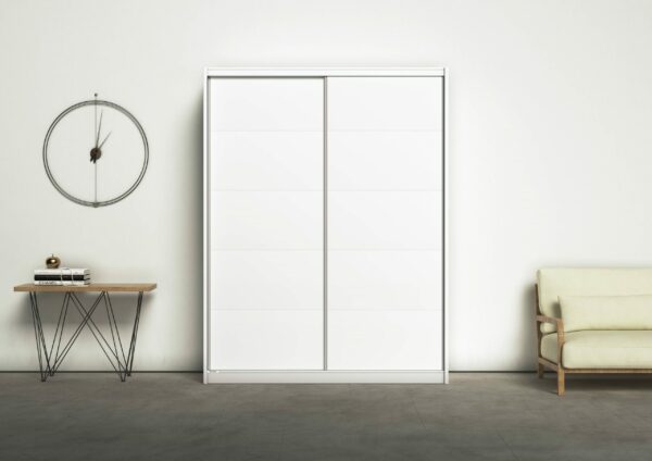 ארון שחר קלאסי 1.60 + מראה מלאה ו2 מגירות