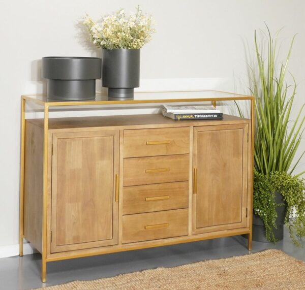 ניו יורק - מזנון 4 מגירות זהב