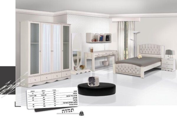 חדר קומפלט ילדים ונוער דגם תמזה 