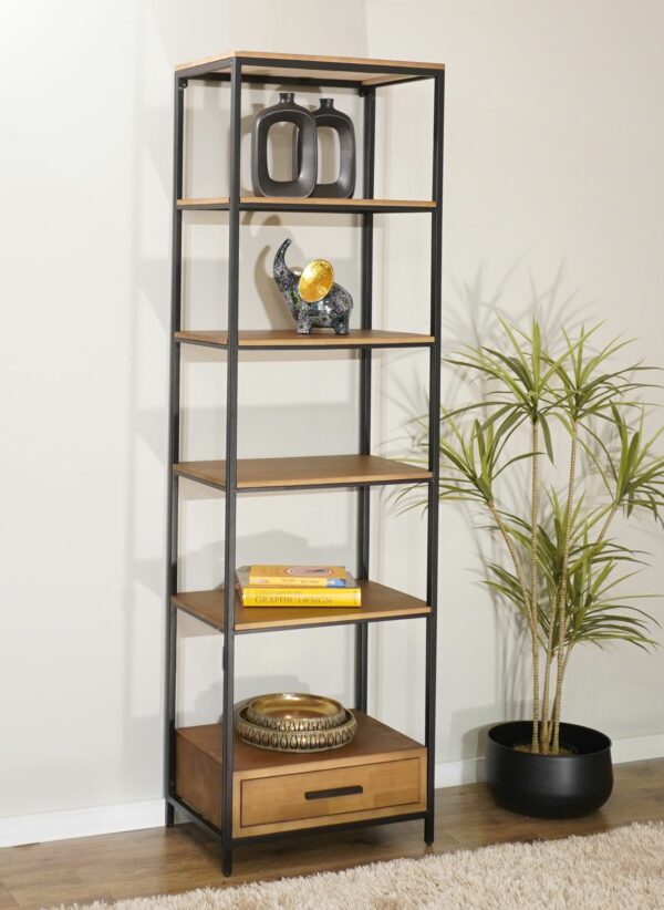 נינו יורק - כוננית מדפים 170 שחור