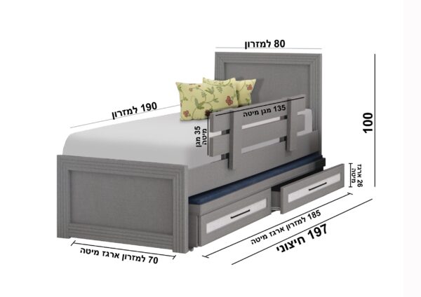 מיטת נוער ג’וק