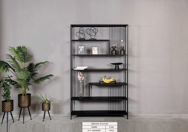 כוננית ברזל ופסים 200