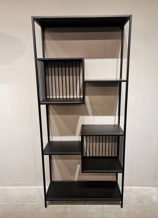 כוננית ברזל 80/180 פסי ברזל