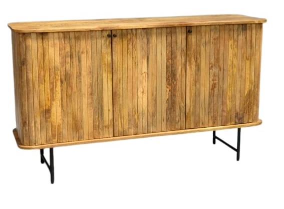 קומודה עץ טבעי מנגו