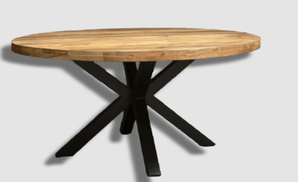 שולחן פינת אוכל עגול מנגו