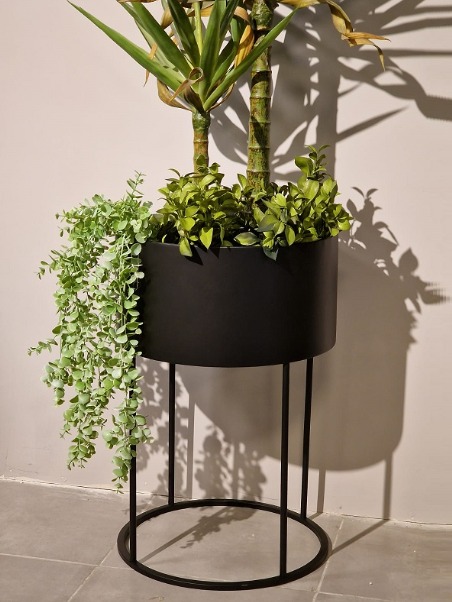 מעמד עציצים עגול גובה 60