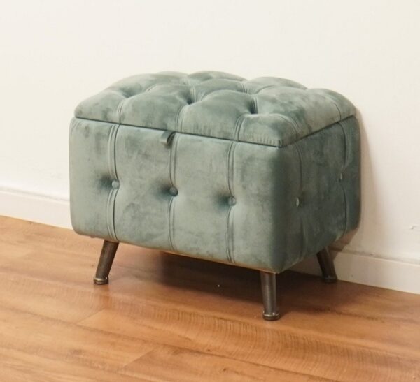 שרפרף קטיפה נפתח 50 - מנטה