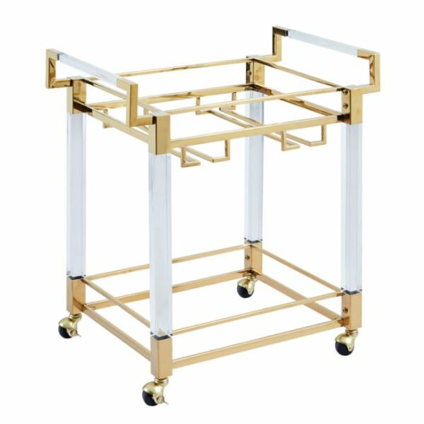 עגלת תה ACRYLICGOLD