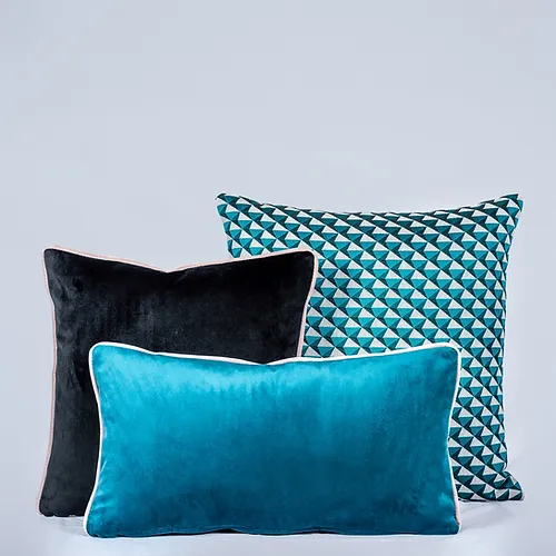 סט 3 כריות riley petrol