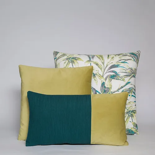 סט 3 כריות oasis green