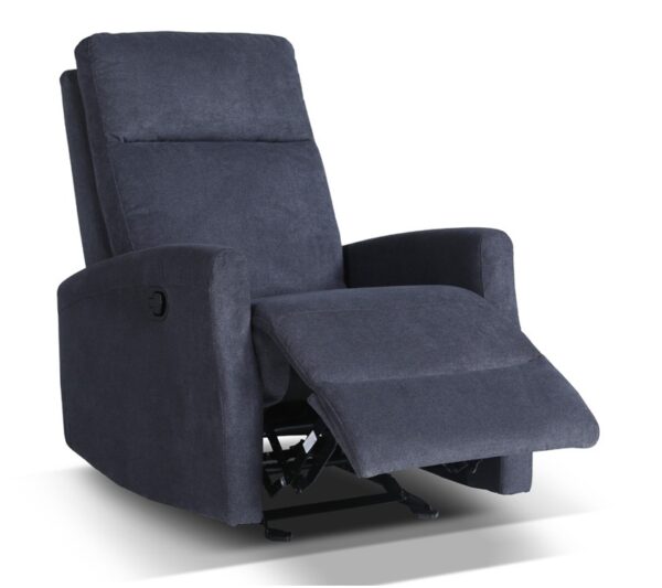 כורסת טלוויזיה מתנדנדת עם הדום נשלף CHEERS צ’ירס דגם מוקי-אפור כהה