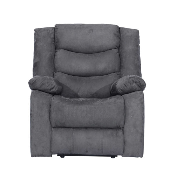 כורסת טלוויזה מרופדת בד רחיץ הדום נשלף דגם פבלו