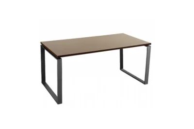 שולחן עבודה רגל חלון גודל 140X70 צבע ונגה (חום)