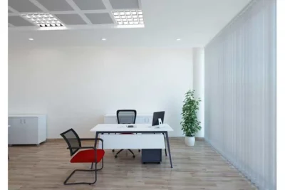 שולחן משרדי דגם רומי לבן רוחב 180 ס``מ