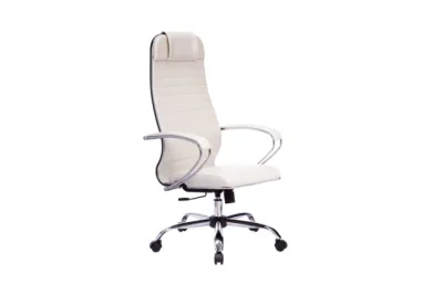 כסא מנהל ארגונומי Metta set 6 גב גבוה - לבן פנינה