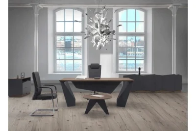 שולחן מנהל/ת VIVA אורך 2מטר MILANO / ANTHRACITE