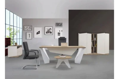 שולחן מנהל/ת VIVA אורך 2מטר SAFIRMESE / METALIK INCI