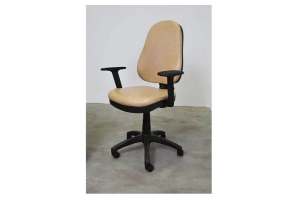 כסא משרדי מירון -ידיות מתכווננות PU בז`