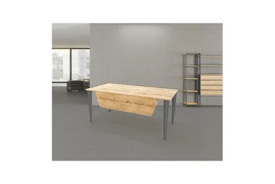 שולחן משרדי ללא שלוחה CROSS רוחב 180 ס``מ