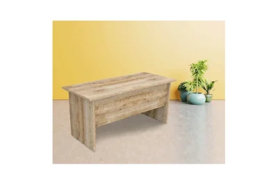 שולחן לעמדת עובד/ת דקל רוחב 160 ס``מ גוון עץ בהיר