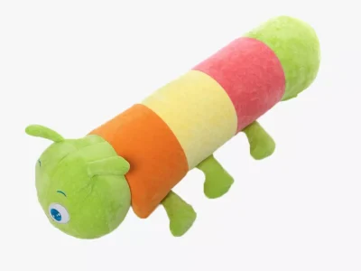 כרית טוי זחל צבעוני ארוך