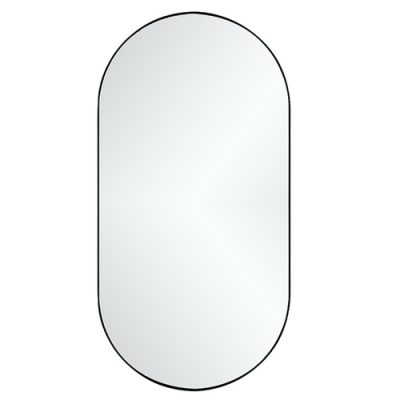 מראה קפסולה רוחב 60 ס"מ - שחור