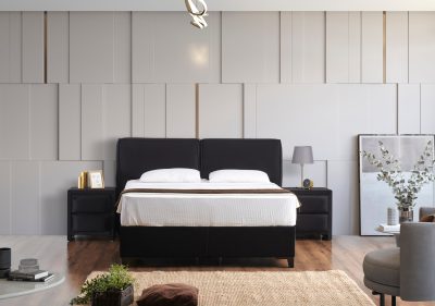 מיטה מרופדת דלי