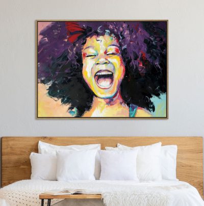 תמונת קטיפה מסגרת עץ