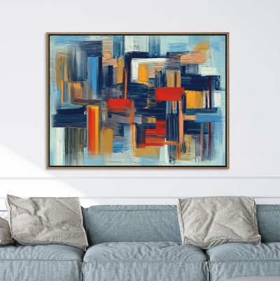 תמונת קטיפה מסגרת עץ