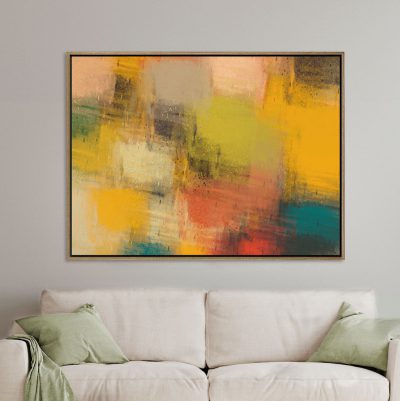 תמונת קטיפה מסגרת עץ