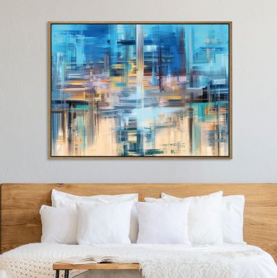 תמונת קטיפה מסגרת עץ