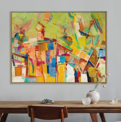 תמונת קטיפה מסגרת עץ