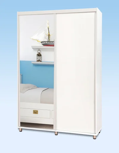 ארון הזזה רומי עם מראה