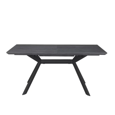 שולחן אוכל נפתח 1.6-2.2 מ’ עם רגלי ברזל דגם מילנו