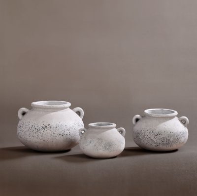 אגרטלי טרקוטה 2 ידיות