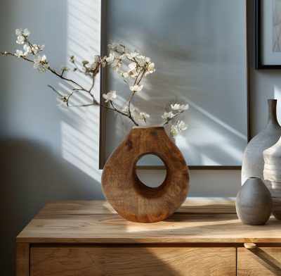 אגרטל עץ מנגו