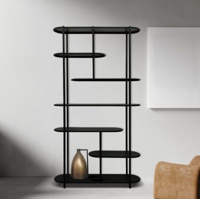 כוננית ברזל מדפים מעגולים