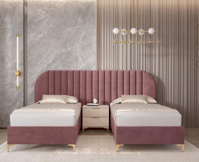 מיטה זוגית עם הפרדה יהודית דגם סוזי