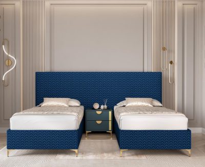 מיטה זוגית עם הפרדה יהודית דגם קארין