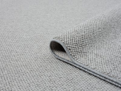 שטיח לולאה אפור בהיר ארוג