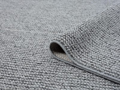 שטיח לולאה גוון אפור - שחור