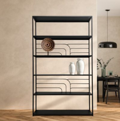 כוננית ברזל דקורטיבית