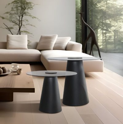 סמוקי – סט 2 סטנדים עגולים