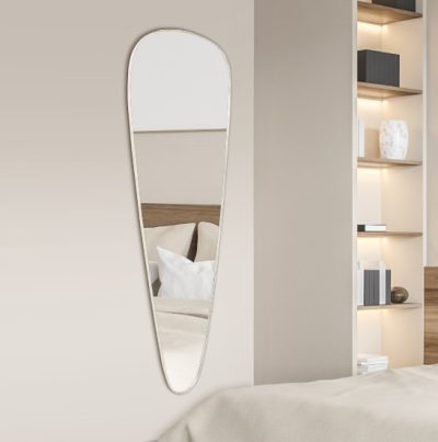 מראה גוף טיפה 55/160 – לבן